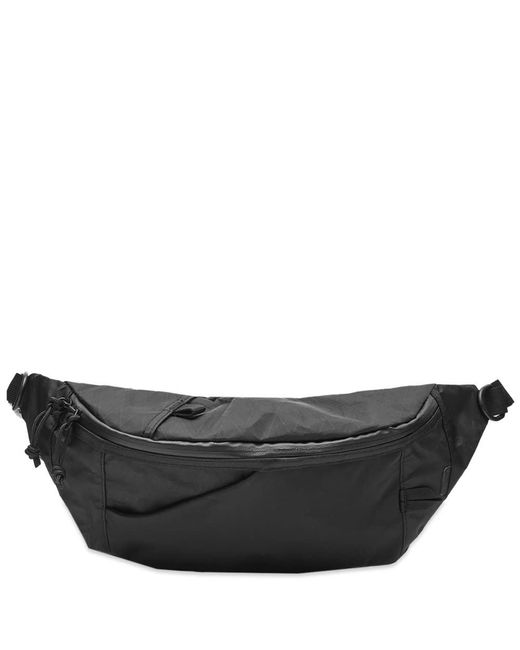 Snow Peak Xpac Nylon Waist Bag in Black Lyst