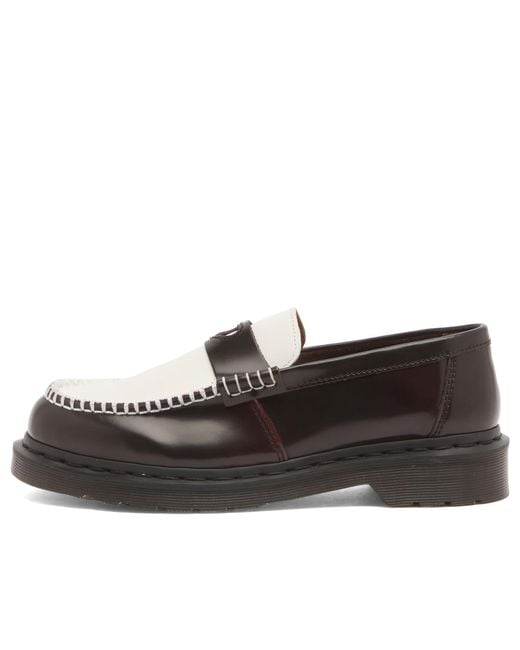 Dr. Martens Black Penton Heart Loafer