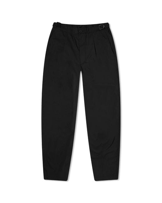 F/CE Black Pertex 2.5 Tapered Trousers for men