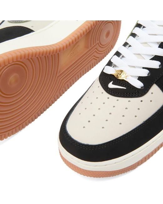 Nike Black Air Force 1 Low Retro Sneaker for men