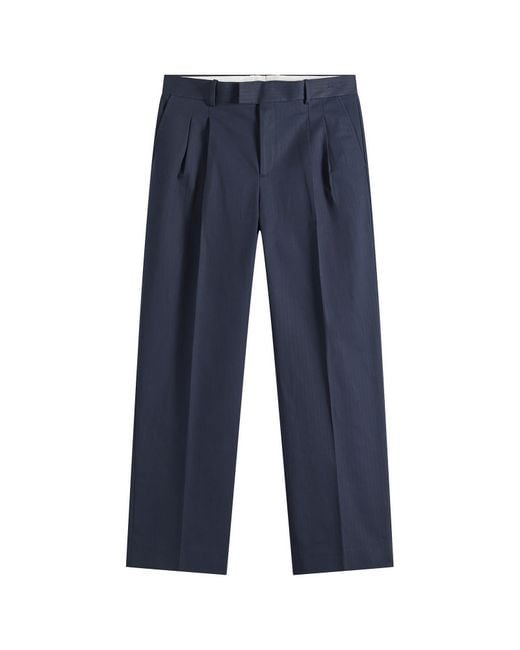 Drole de Monsieur Blue Golfer Cotton Pants for men