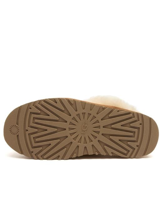 Ugg Brown Disquette Slipper