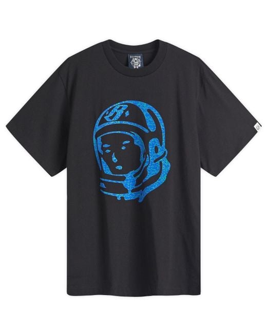 BBCICECREAM Black Cracked Flock Print Astro T-Shirt for men