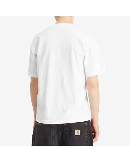 Pleasures White Satisfaction T-Shirt for men