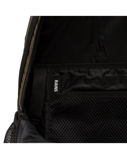 Rains Green Sibu Clip Front Backpack