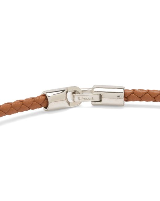 Miansai Brown Cruz Rope Bracelet for men