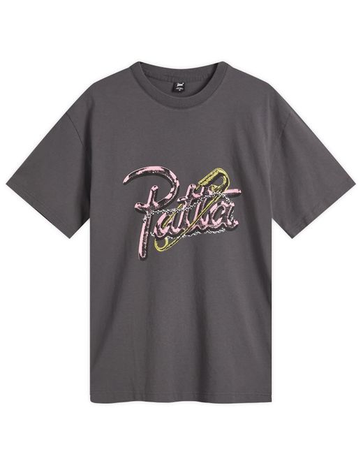PATTA Gray Pinned T-Shirt for men