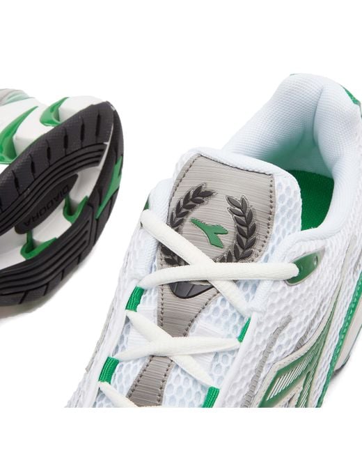 Diadora White Mythos Propulsion 280 Mascotte Sneaker