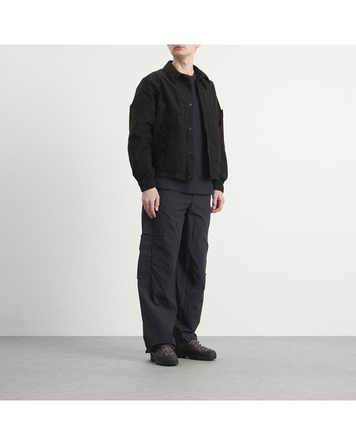 Stone Island Black Ghost David Light-Tc Coach Jacket for men