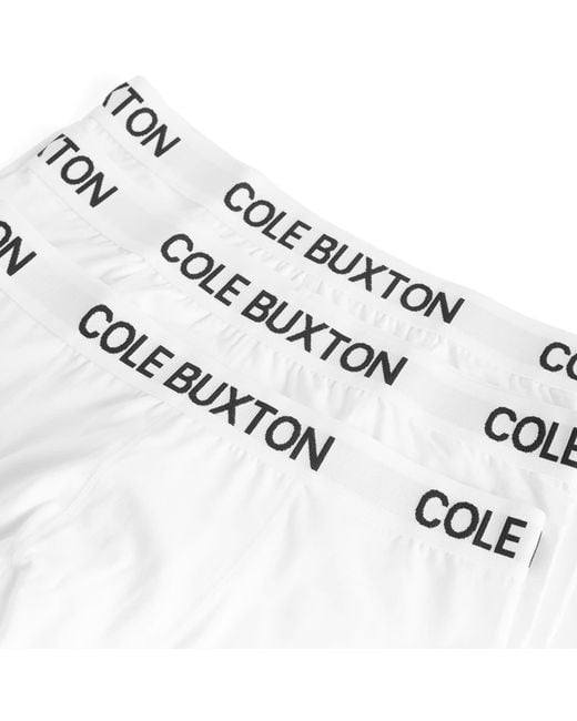 Cole Buxton White Cb Boxer Shorts for men