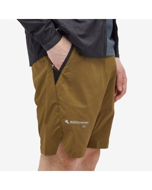 Klattermusen Green Nal Shorts for men