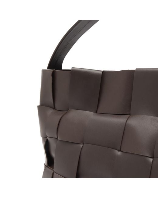 St. Agni Black Woven Large Tote