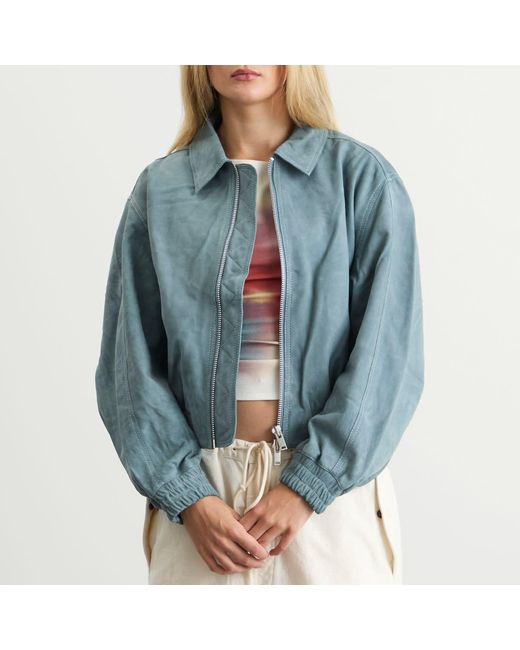 Samsøe & Samsøe Blue Sasaffy Bomber Jacket