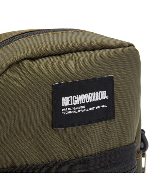 Neighborhood Green Mini Vertical Bag for men
