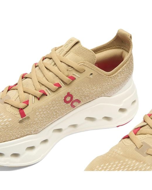 On Shoes White Cloudsurfer Max Sneaker for men