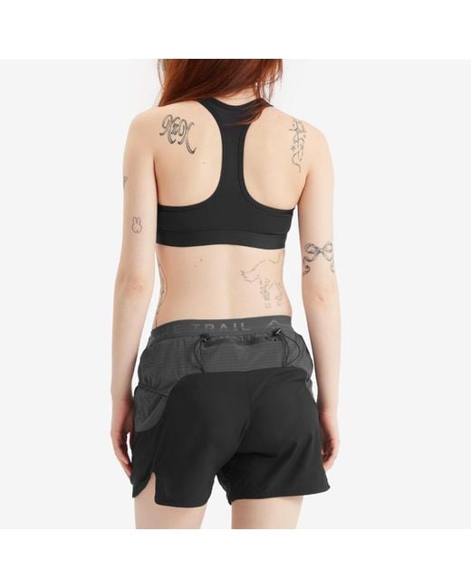 Nike Black Swoosh Sports Bra