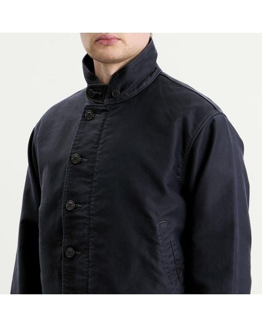 RRL Blue Bower Deck Jacket for men