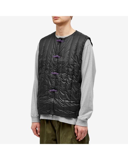 Taion X Beams Lights Reversible Down Vest in Black for Men | Lyst UK