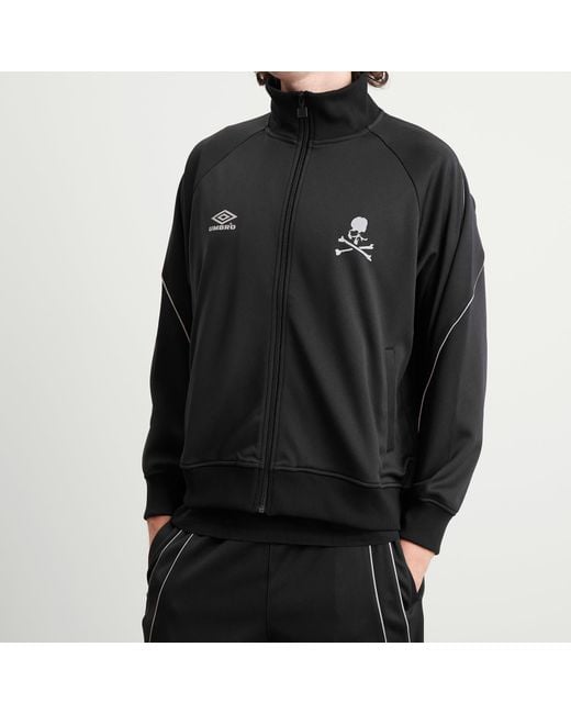 MASTERMIND WORLD Black X Umbro Track Jacket for men