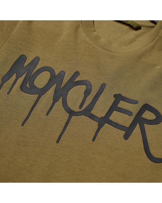 moncler graffiti t shirt