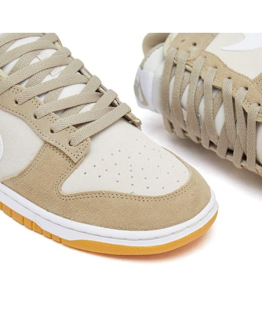 Nike White Dunk Low Sc Sneaker for men