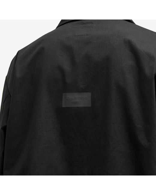 (w)taps Black 17 Shirt Jacket for men