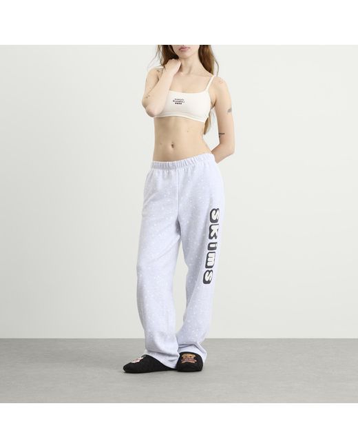 Skims Red X Cpfm Cotton Jersey Scoop Bralette 2-Pack