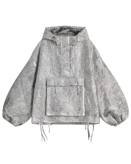 CECILIE BAHNSEN Gray Orion Jacket