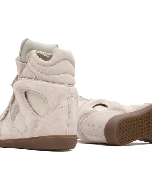 Isabel Marant Metallic Bekett Platform Sneaker