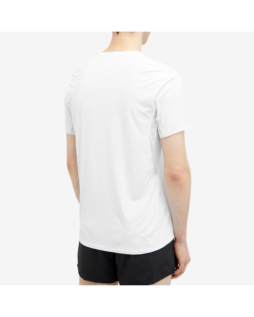 Adidas White Adidas Adizero Running T-Shirt for men