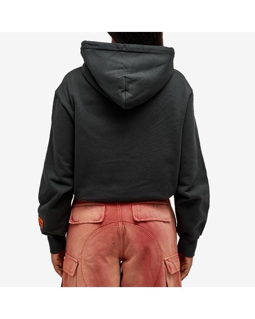 Heron Preston Black Heron Bird Painted Hoodie