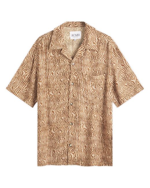 ACMH by Magic Castles Natural Marcus James Wave Vacation Shirt for men