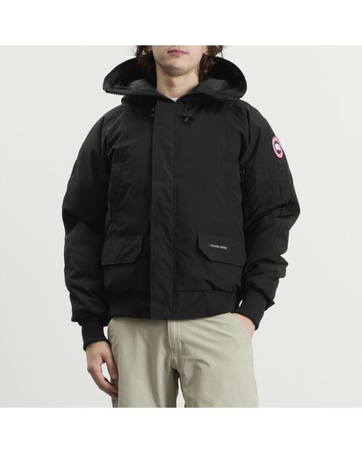 Canada Goose Black Chilliwack Bomber Jacket Classic Disc for men