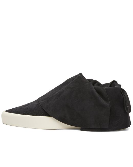 Fear Of God Black 8Th Moc Low Suede Sneakers for men