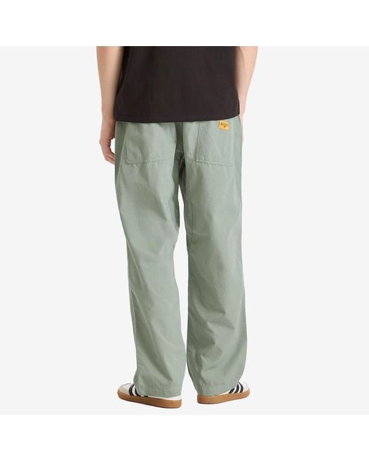 Service Works Green Ripstop Chef Pant for men