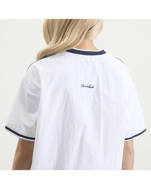 DUNST White Woven Top