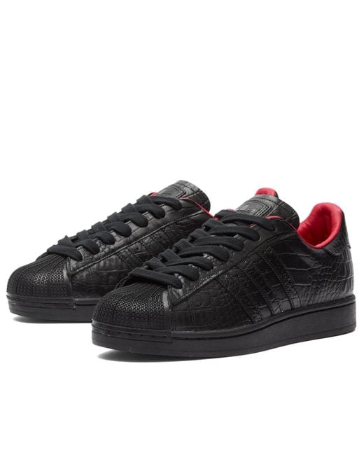 Adidas Black Superstar Ii Sneaker for men