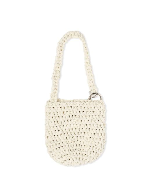 Low Classic Metallic Recycled Knit Bag