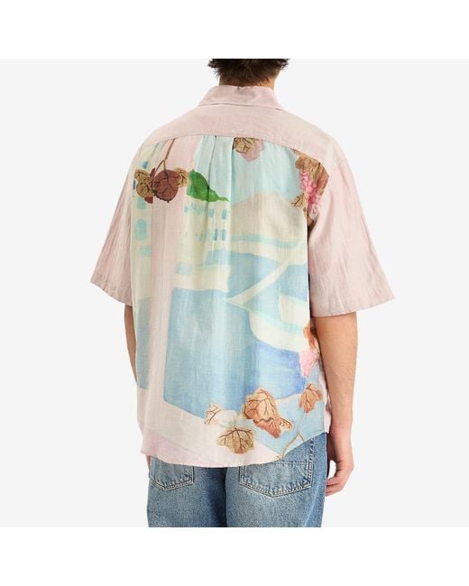 Our Legacy Pink Beyond Shirt Shortsleeve for men
