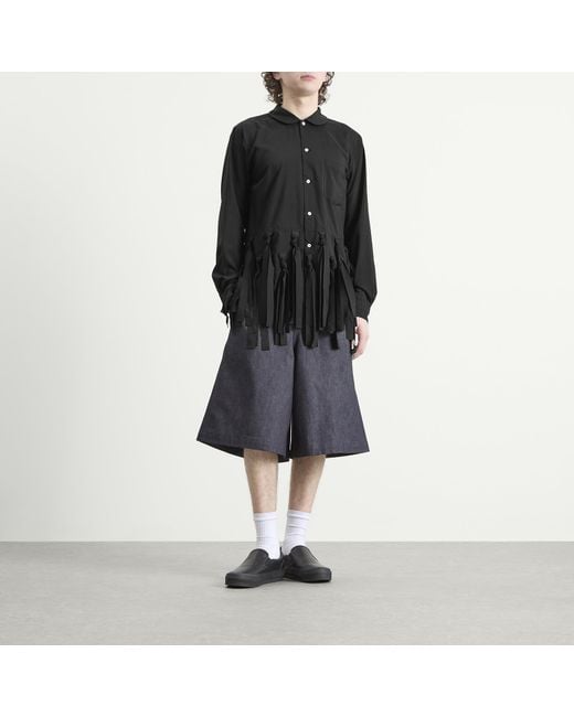 Comme des Garçons Black Comme Des Garçons Fringed Jacket for men