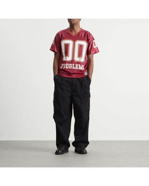 No Problemo Red Np00 Sports Jersey for men