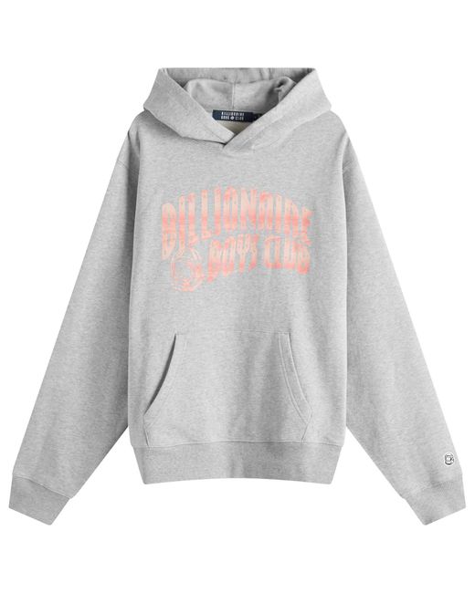 BBCICECREAM Gray Mountain Fill Arch Logo Hoodie for men