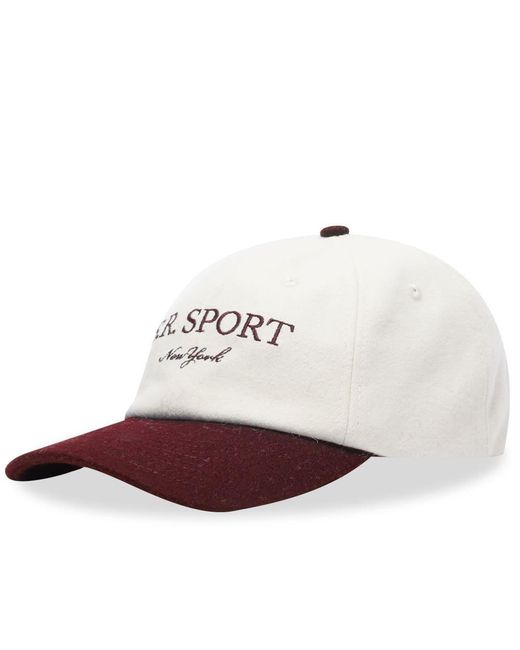 Sporty & Rich Sr Sport Wool Cap in White Lyst UK