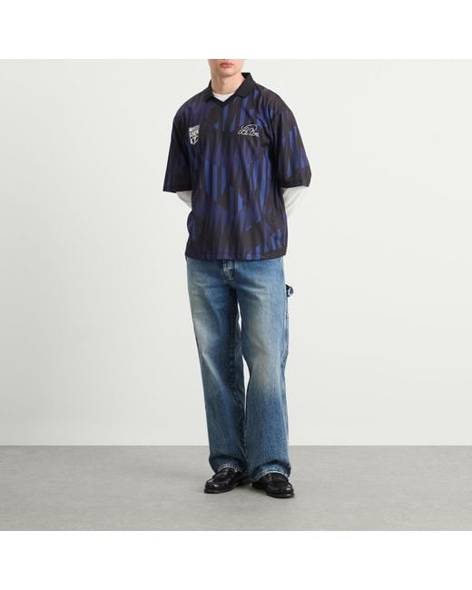 le PERE Blue Denim Cargo for men
