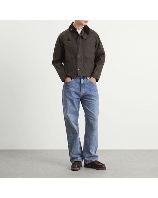 Barbour Sl Spey Wax Jacket in Black for Men | Lyst UK Barbour Sl Spey Wax Jacket in Black for Men | Lyst UK