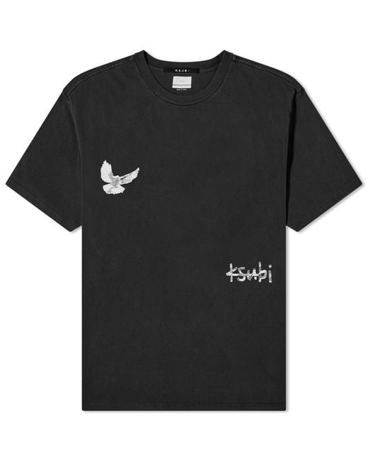 Ksubi Black Flight Kash T-Shirt for men
