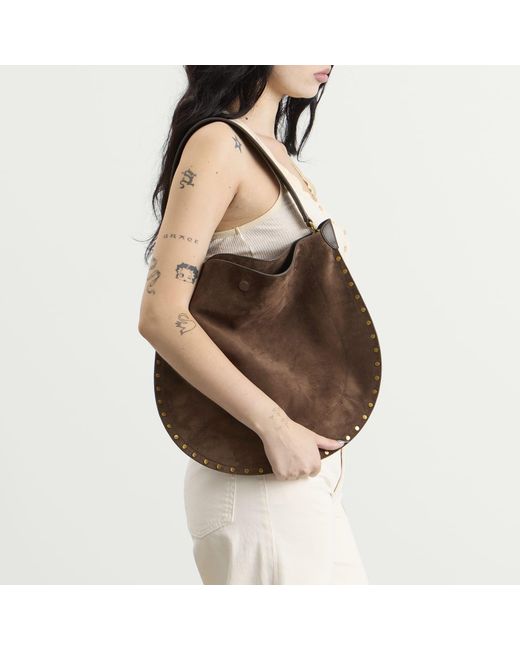Isabel Marant Brown Oskan Hobo Bag