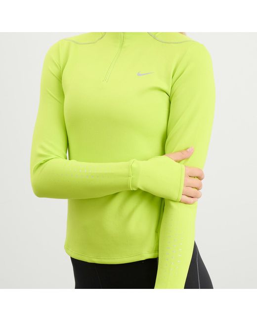 Nike Green Reflective Half Zip