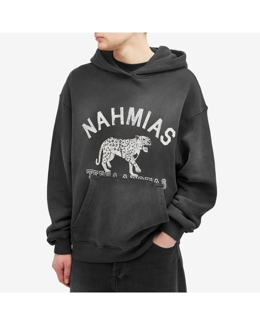 NAHMIAS Gray Terraestiva Hoodie for men