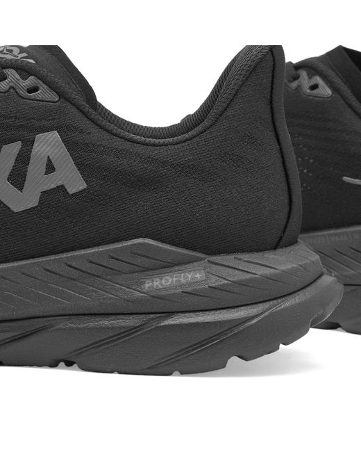 Hoka One One Black Mach 5 Sneakers for men